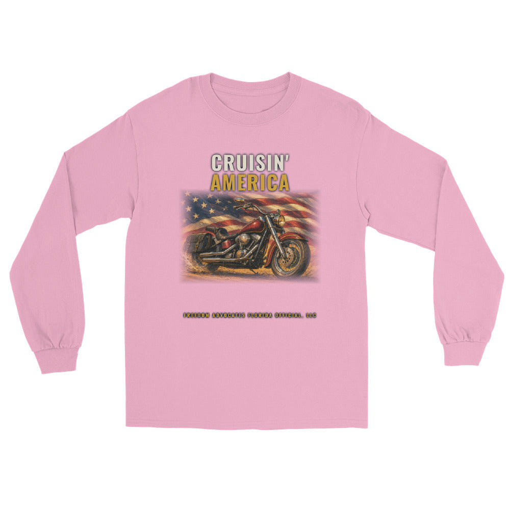 Long Sleeve Tee in Light Pink