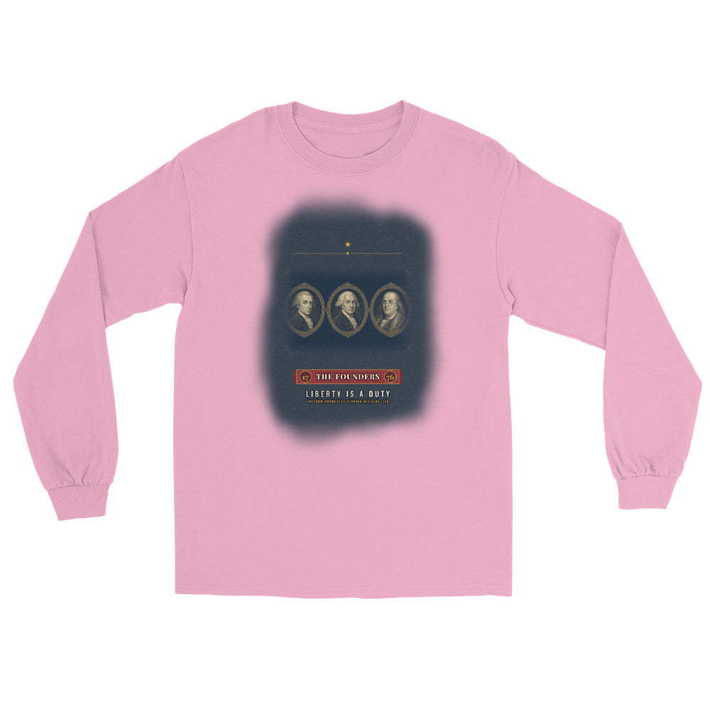 Long Sleeve Tee in Light Pink