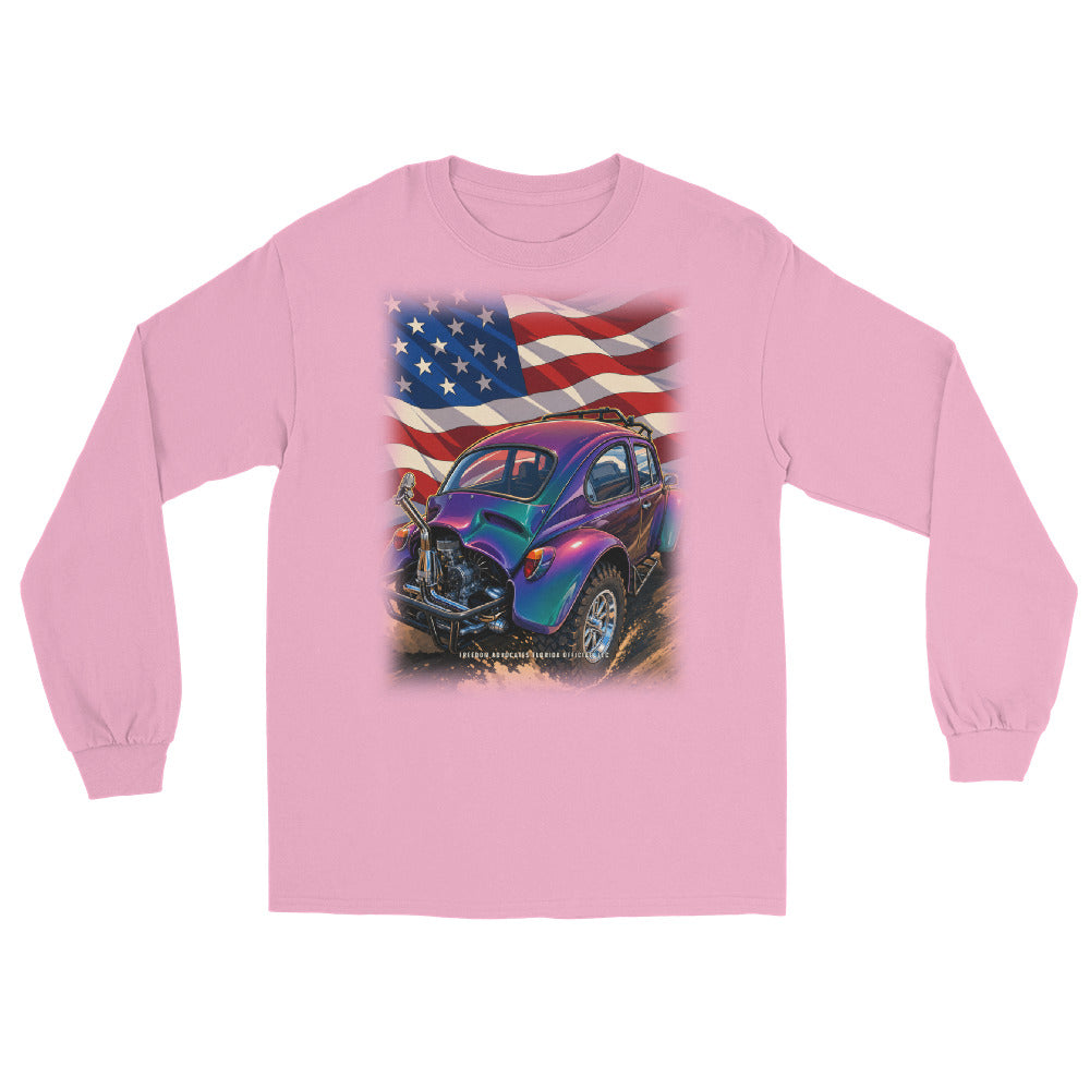 Long Sleeve Tee in Light Pink