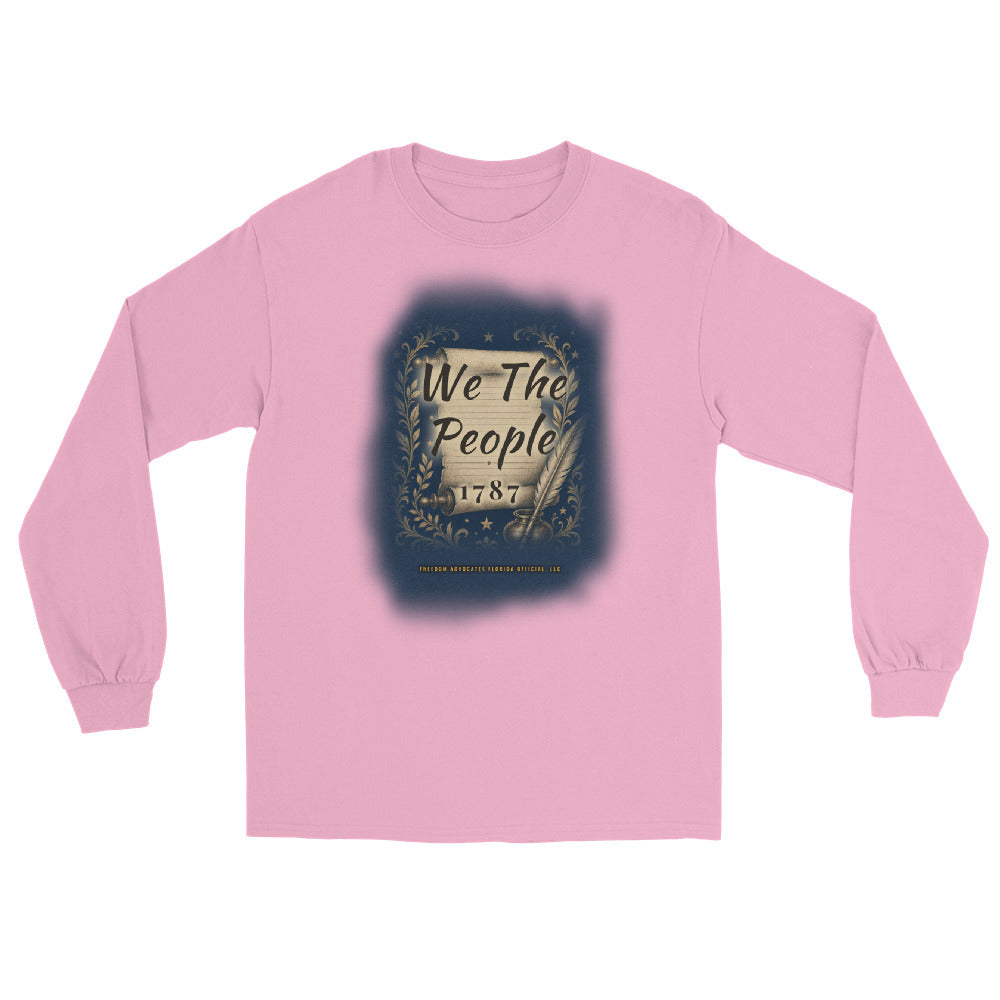 Long Sleeve Tee in Light Pink