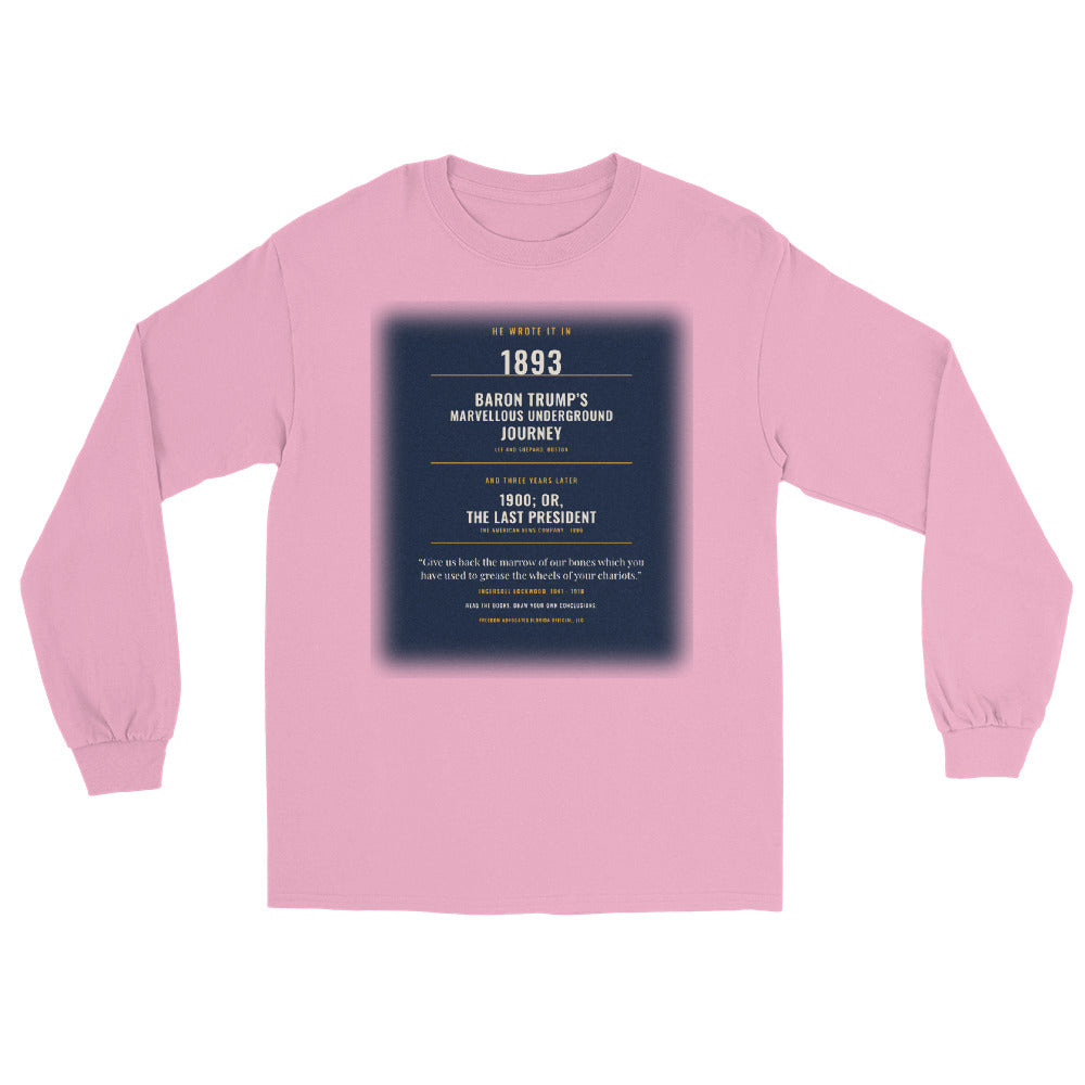 Long Sleeve Tee in Light Pink flat