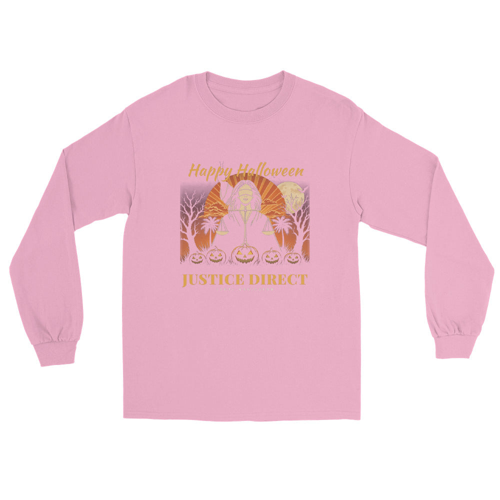 Long Sleeve Tee in Light Pink flat