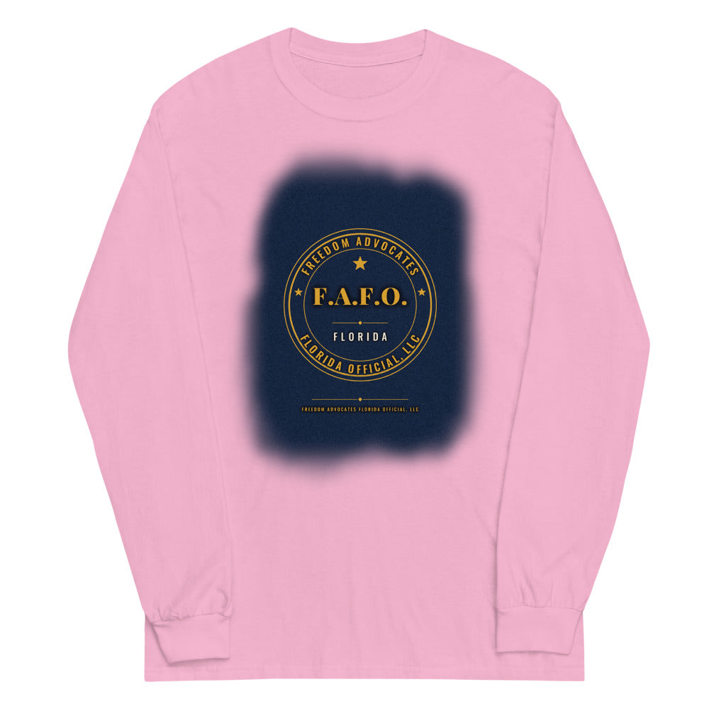 Long Sleeve Tee in Light Pink flat