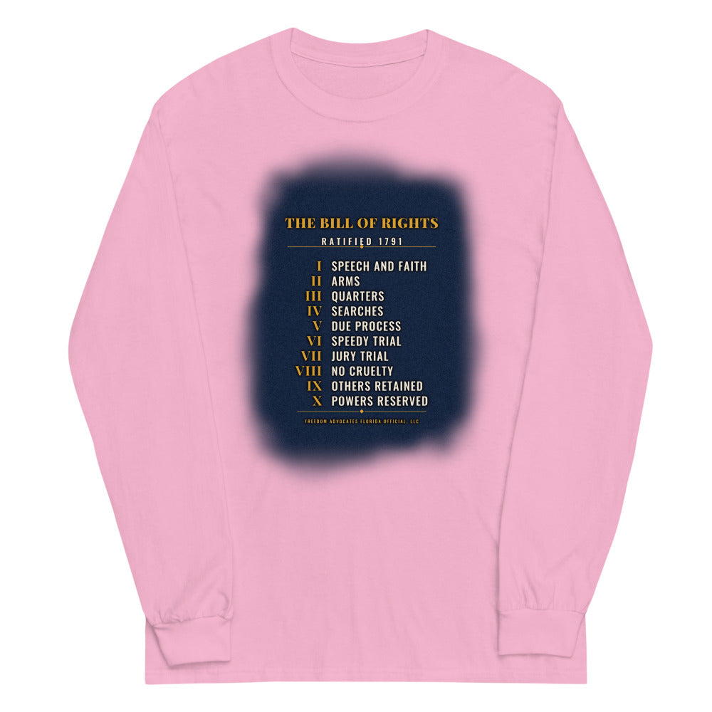 Long Sleeve Tee in Light Pink flat
