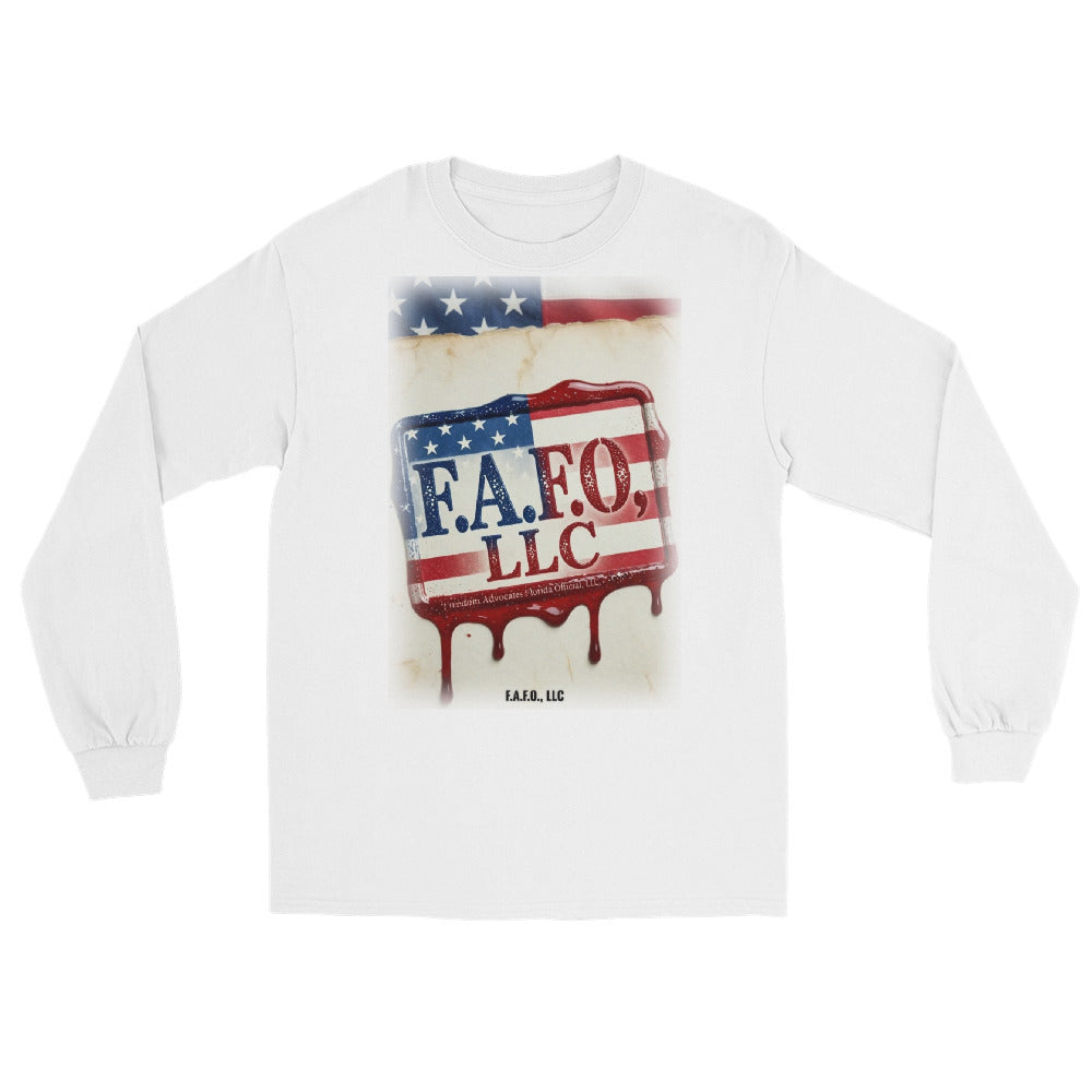 Long Sleeve Tee in White