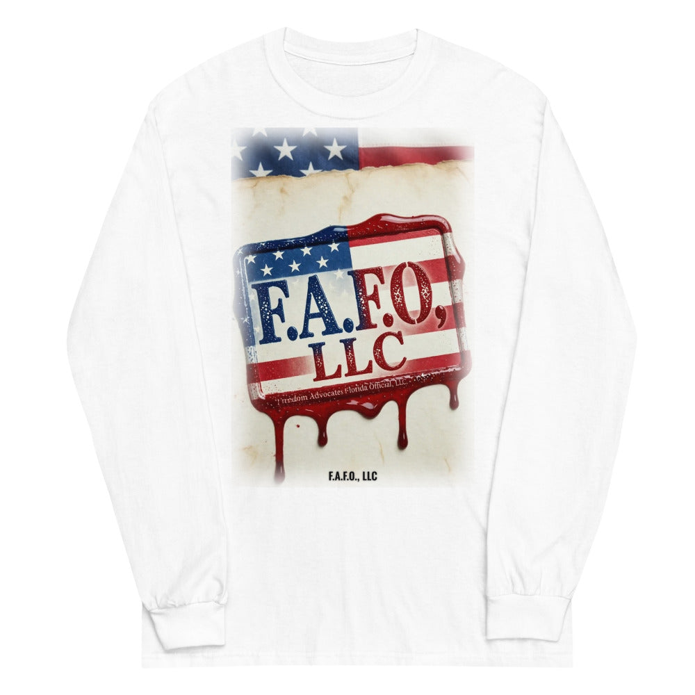 Long Sleeve Tee in White
