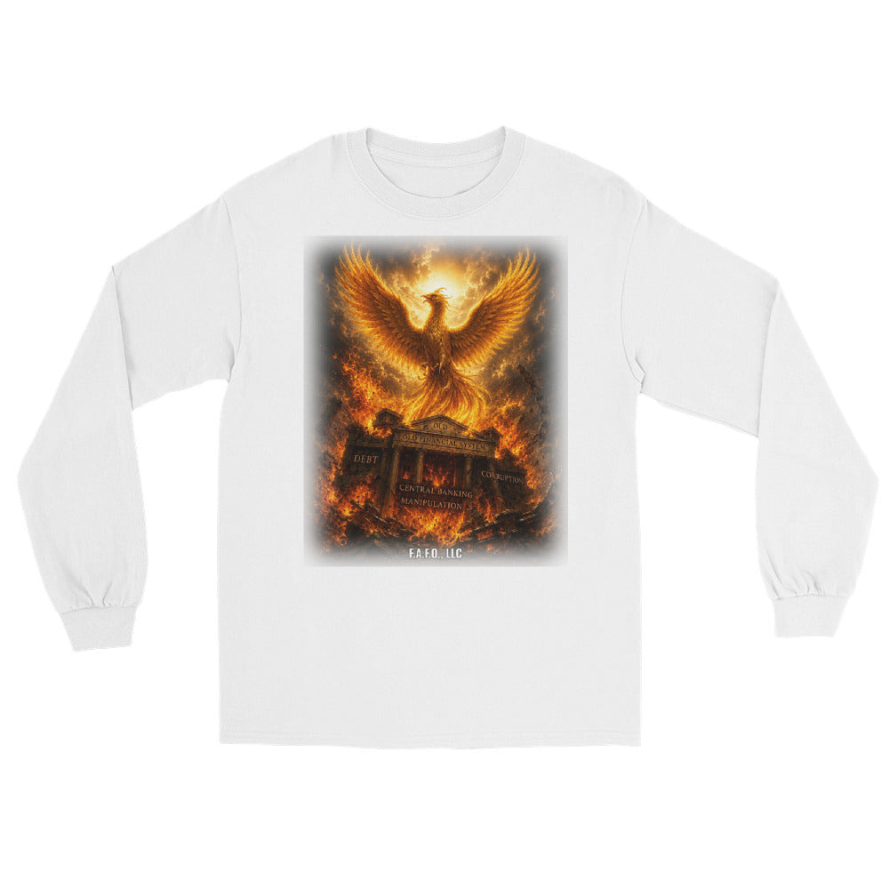 Long Sleeve Tee in White