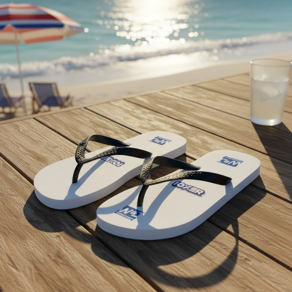Walton & Johnson Flip-Flops - Radio Gawds Summer Style