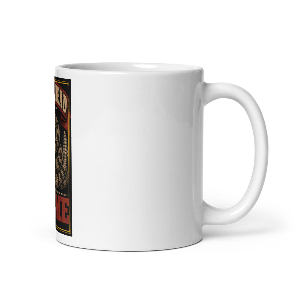 Don't Tread On Me 1775 printed on an 11 oz white glossy mug - Freedom Advocates Florida Official, LLC