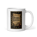 Declaration of Independence 1776 centred on the front of a 11 oz white glossy mug - Freedom Advocates Florida Official, LLC
